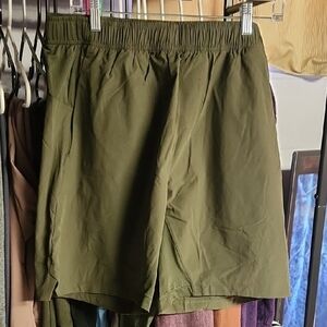Olive Green Men's Shorts